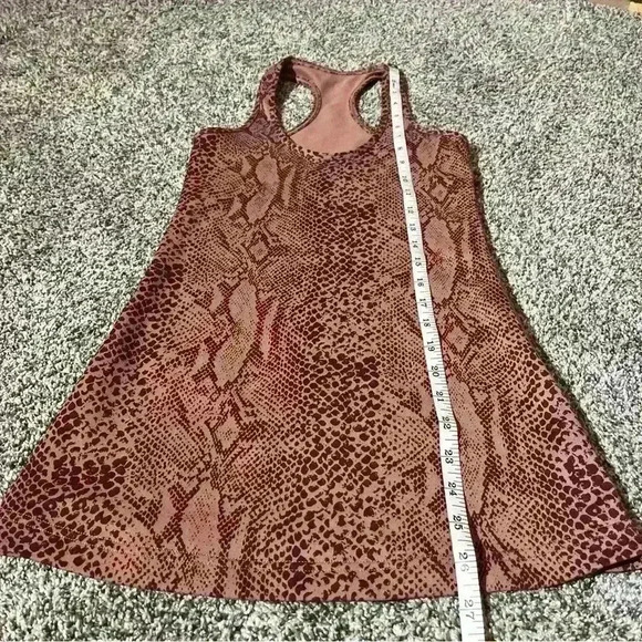 Lululemon Cool Racerback Desert Snake Bark Berry Multi Yoga Stretch Size 0 - Picture 4 of 8